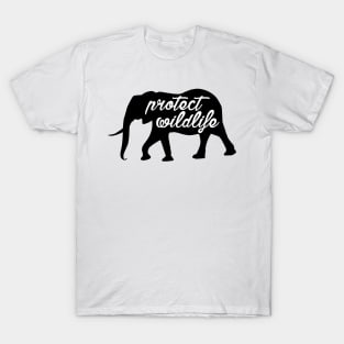 protect wildlife - elephant T-Shirt